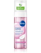 Nivea Caring čistilna pena za obraz za suho in občutljivo kožo 150 ml