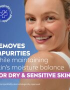 Nivea Caring čistilna pena za obraz za suho in občutljivo kožo 150 ml