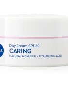 Nivea Caring hranilna dnevna krema za suho kožo SPF 30 50 ml