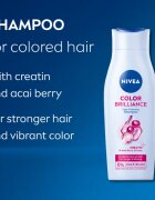 Nivea Color Brilliance negovalni šampon za barvane lase 400 ml
