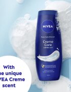 Nivea Creme Care kremasti gel za prhanje ugodno pakiranje 2 x 500 ml