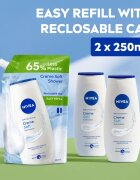Nivea Creme Soft kremasti gel za prhanje nadomestno polnilo 500 ml