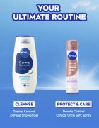 Nivea Derma Control Clinical Ultra Soft antiperspirant v pršilu 150 ml