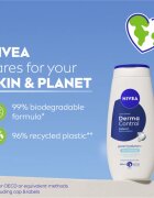 Nivea Derma Control Defend negovalni gel za prhanje s hialuronsko kislino 500 ml