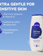 Nivea Derma Control Restore vlažilen gel za prhanje s hialuronsko kislino 250 ml