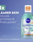 Nivea Derma Skin Clear čistilna micelarna voda proti nepravilnostim na koži 400 ml