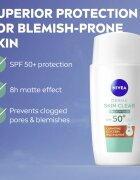 Nivea Derma Skin Clear lahki zaščitni fluid SPF 50+ 40 ml