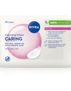 Nivea Face Cleansing nežni čistilni robčki z mandljevim mlekom 25 kos