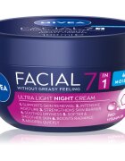 Nivea Facial Night lahka nočna krema 7 v 1 100 ml