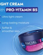 Nivea Facial Night lahka nočna krema 7 v 1 100 ml