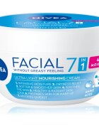 Nivea Facial Nourishing lahka krema za prehrano in hidracijo 7 v 1 100 ml