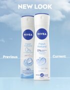 Nivea Fresh Natural deodorant v pršilu za ženske 200 ml