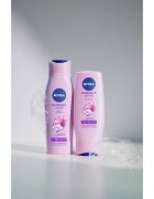 Nivea Hairmilk Natural Shine negovalni balzam 200 ml