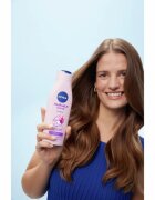 Nivea Hairmilk Shine negovalni šampon 400 ml