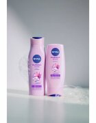 Nivea Hairmilk Shine negovalni šampon 400 ml