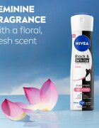 Nivea Invisible Black & White Clear antiperspirant v pršilu za ženske 150 ml