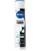 Nivea Invisible Black & White Fresh antiperspirant v pršilu za ženske 150 ml