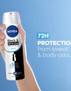 Nivea Invisible Black & White Pure antiperspirant in deodorant proti belim in rumenim madežem 150 ml