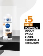 Nivea Invisible Black & White Ultimate Impact anti-transpirant roll-on za ženske 50 ml