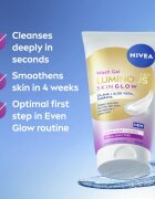 Nivea Luminous Skin Glow čistilni gel za obraz za osvetlitev kože 150 ml
