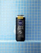 Nivea MEN Active Clean globinsko čistilni šampon z aktivnim ogljem 500 ml