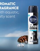 Nivea MEN Black & White Fresh antiperspirant v pršilu 200 ml