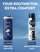 Nivea MEN Black & White Fresh antiperspirant v pršilu 200 ml