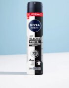 Nivea MEN Black & White Invisible Original antiperspirant v pršilu ugodno pakiranje