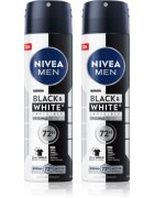 Nivea MEN Black & White Invisible Original antiperspirant v pršilu ugodno pakiranje