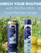 Nivea MEN Cool Marine antiperspirant v pršilu 150 ml