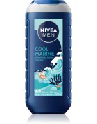 Nivea MEN Cool Marine gel za prhanje za telo in lase 250 ml
