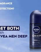 Nivea MEN Deep anti-transpirant roll-on za moške 50 ml