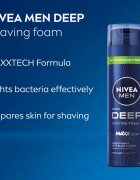 Nivea MEN Deep pena za britje za moške 200 ml