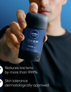 Nivea MEN Deep trdi antiperspirant za moške Black Carbon Dark Wood 50 ml