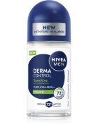 Nivea MEN Derma Control Sensitive anti-transpirant roll-on za občutljivo kožo 50 ml