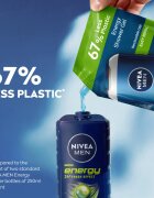 Nivea MEN Energy gel za prhanje za moške nadomestno polnilo 500 ml