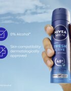 Nivea MEN Fresh Active deodorant v pršilu za moške 200 ml
