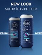 Nivea MEN Fresh Relax relaksacijski gel za prhanje za moške 250 ml