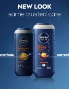 Nivea MEN Fresh Sport gel za prhanje z minerali za moške 250 ml
