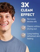 Nivea MEN Hydrocare vlažilni čistilni gel za moške 150 ml