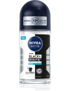 Nivea MEN Invisible Black & White Fresh anti-transpirant roll-on za moške 50 ml
