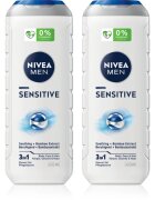 Nivea MEN Sensitive gel za prhanje za telo in lase ugodno pakiranje