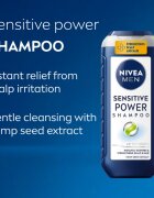 Nivea MEN Sensitive Power šampon za okrepitev las za občutljivo lasišče 250 ml