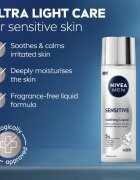 Nivea MEN Sensitive ultra lahek fluid za pomiritev kože 100 ml
