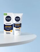 Nivea MEN Sensitive zaščitna krema za moške SPF 15 75 ml
