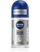 Nivea MEN Silver Protect anti-transpirant roll-on za moške 50 ml