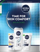 Nivea MEN Time for Skin Comfort darilni set za obraz in telo
