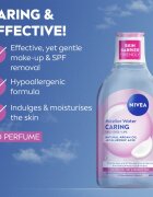 Nivea Micellar Caring nežna micelarna voda 400 ml