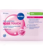 Nivea Micellar Rose Touch čistilni micelarni robčki za obraz 25 kos