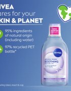 Nivea Micellar Soothing micelarna čistilna voda za občutljivo kožo 100 ml